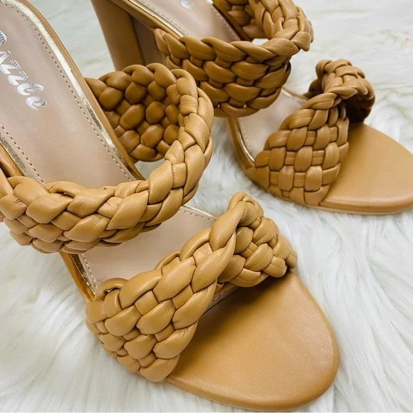 Nude braided high heel - Picture 5 of 7